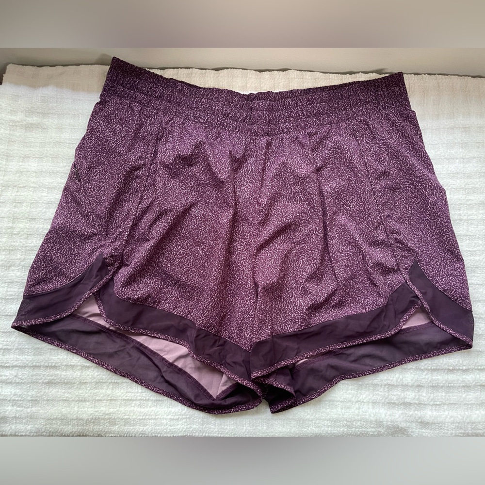Athleta Purple Athletic Shorts